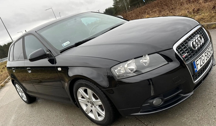 Audi A3 cena 16500 przebieg: 261200, rok produkcji 2005 z Żagań małe 172